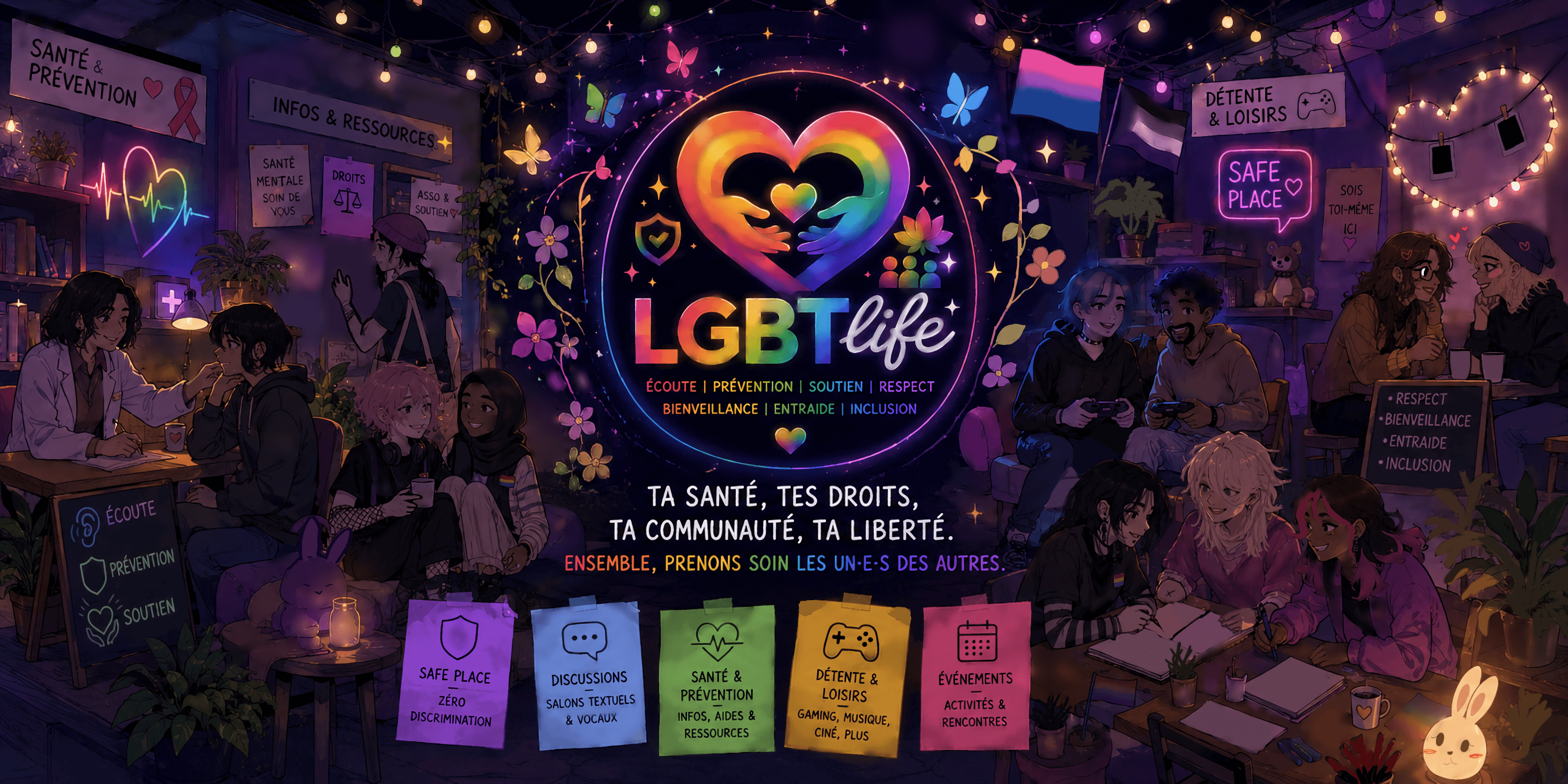 La communauté Discord LGBTlife France