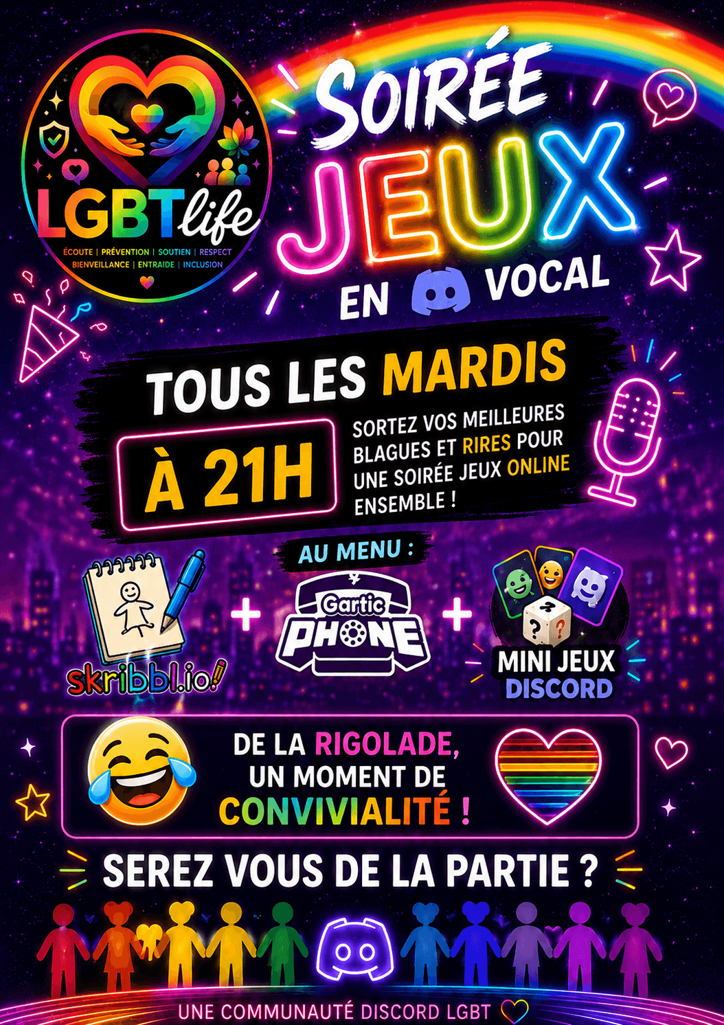 Affiche de l’événement Soirée jeux