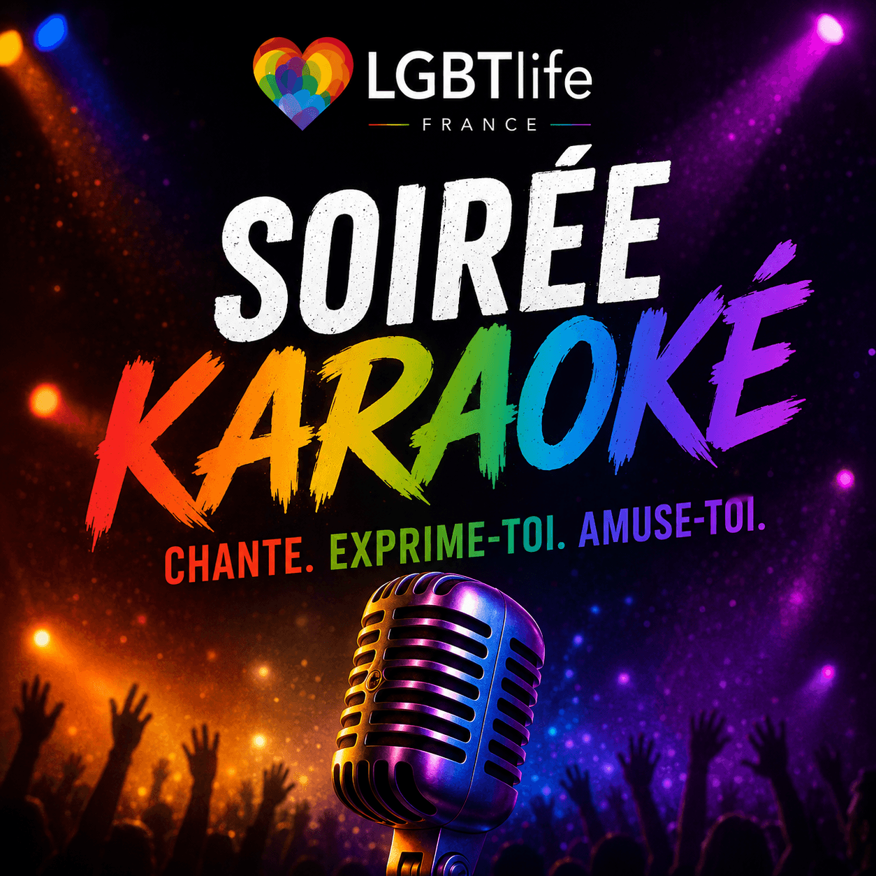 Affiche de l'événement Karaoké communautaire