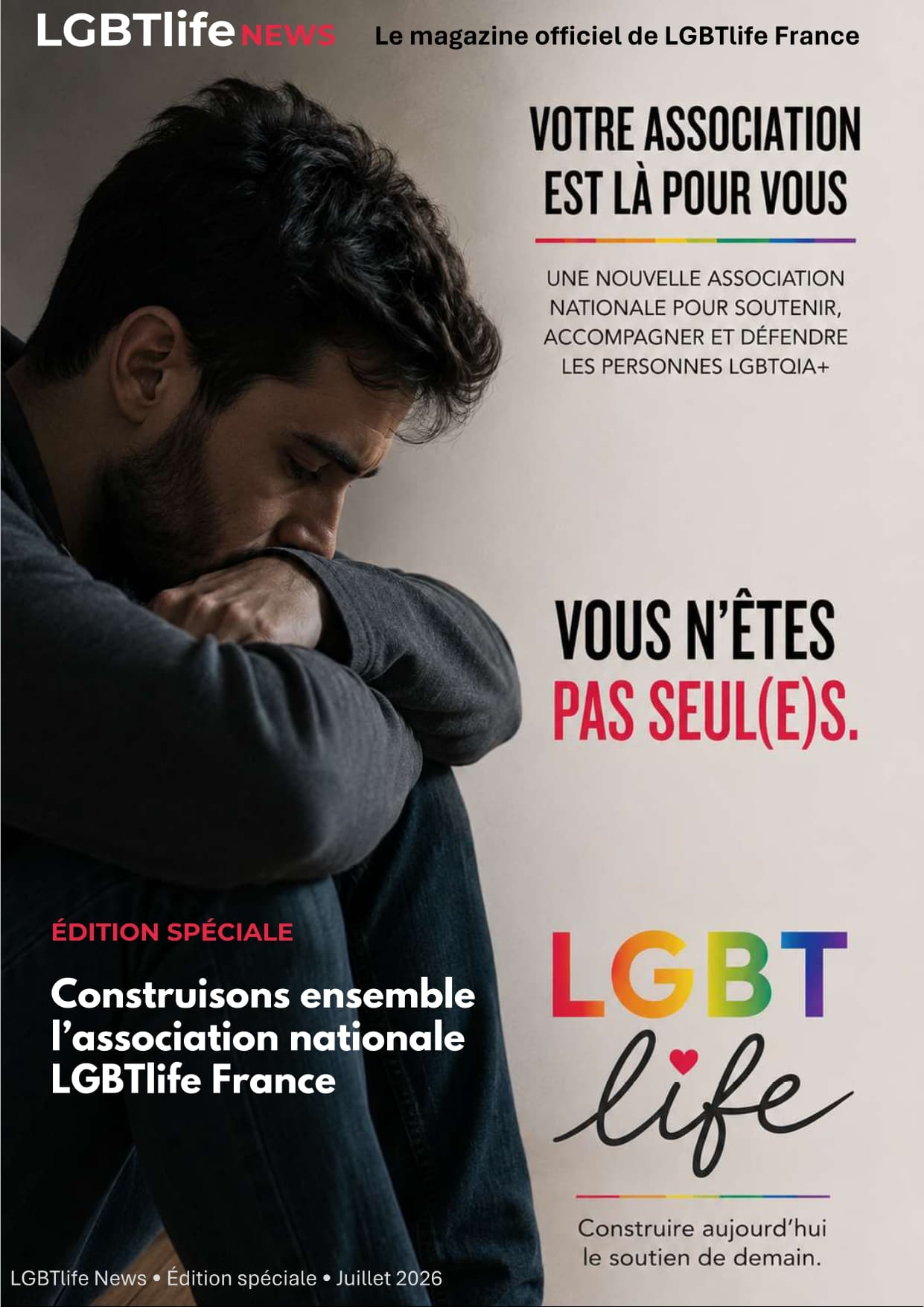 Couverture de la Gazette LGBTlife